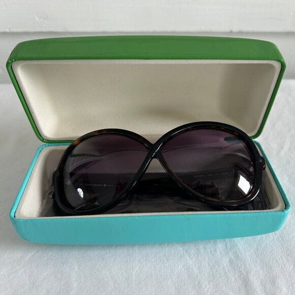 Kate Spade Darcee/S Oversized Tortoise Shell Sunglasses with Case 62mm main image 4